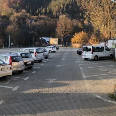 Pierwszy parking "pod Gubałówką"